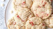 Peppermint White Chocolate Chip Cookies