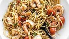 Pesto Shrimp Pasta