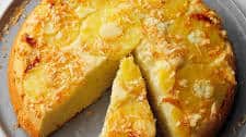 Pineapple Coconut Upside-Down Cake