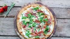 Prosciutto Pizza with Strawberries Recipe