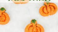 Pumpkin Spice Spritz Cookies