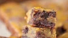 Pumpkin Swirl Brownies