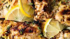 Quick & Easy Grilled Lemon Chicken Thighs