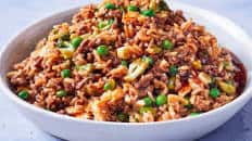 Quick Mongolian beef fried rice recipe