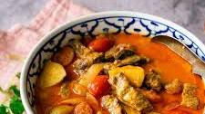 Quick Thai Yellow Curry with Beef & Potatoes