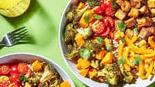 Quinoa Bowls With Roasted Vegetables and Tofu