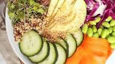 Rainbow Buddha Bowl with Sesame Miso Dressing