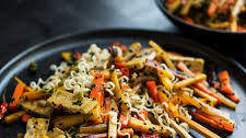 Rainbow Carrot Stir-Fry