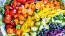 Rainbow Veggie Salad