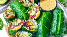 Rainbow Veggie Wraps