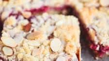 Raspberry Almond Bars