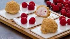 Raspberry Cheesecake Bites