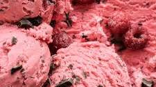 Raspberry Chocolate Chunk Ice Cream