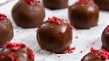 Raspberry Chocolate Truffles