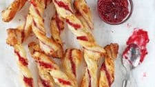 Raspberry Jam Straws