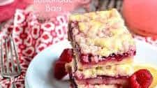 Raspberry Lemonade Bars