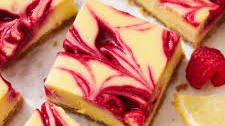 Raspberry Lemonade Cheesecake Bars