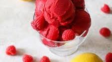 Raspberry Lemonade Sorbet