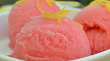 Raspberry Lemonade Sorbet