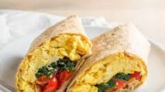 Recipe: Freezer-Friendly Spinach Feta Breakfast Wraps