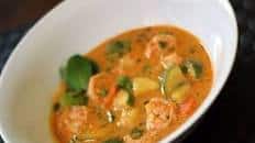 Red Curry with Shrimp, Zucchini, and Carrot Recipe