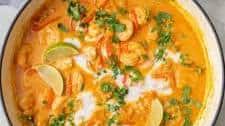 Red Shrimp Coconut Curry