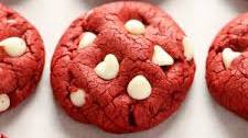 Red Velvet Cake Mix Cookies