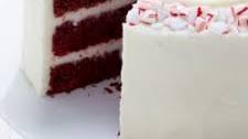 Red Velvet Layer Cake with Peppermint Cream Cheese Frosting