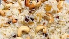 Rice with Almonds and Raisins