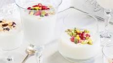 Rich & Creamy Milk Pudding Recipe with Garnishes