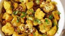 Roasted Aloo Gobi (Indian Spiced Potato & Cauliflower)
