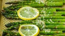 Roasted Asparagus with Lemon, Butter, and Parmesan