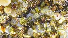 Roasted Broccoli with Lemon and Parmesan