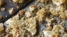 Roasted Cauliflower Snowflakes
