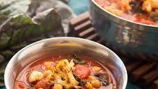 Roasted Cauliflower Tomato Soup