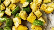 Roasted Zucchini and Squash