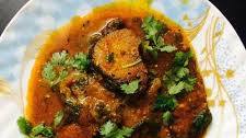 Rui Macher Kalia (Rohu fish curry)