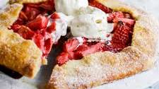 Rustic Strawberry Tart