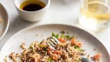 Salmon Quinoa Salad with Balsamic Vinaigrette