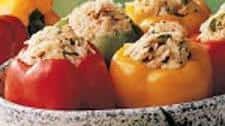 Salmon Stuffed Peppers