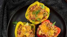 Salmon Stuffed Peppers