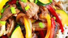 Saucy Korean Beef Stir Fry