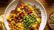Savory Chickpea Quinoa Buddha Bowl