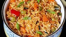 Schezwan Fried Rice Recipe