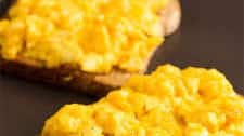 Scrambled Eggs with Cheese