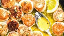 Seared Scallops with Lemon Butter