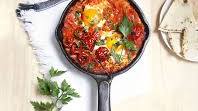 Shakshuka aux oeufs et tomates