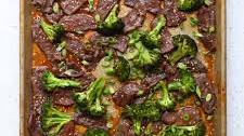 Sheet Pan Beef and Broccoli