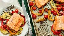 Sheet-Pan Roasted Salmon & Vegetables