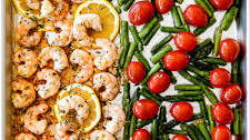 Sheet Pan Shrimp Scampi (No wine!)